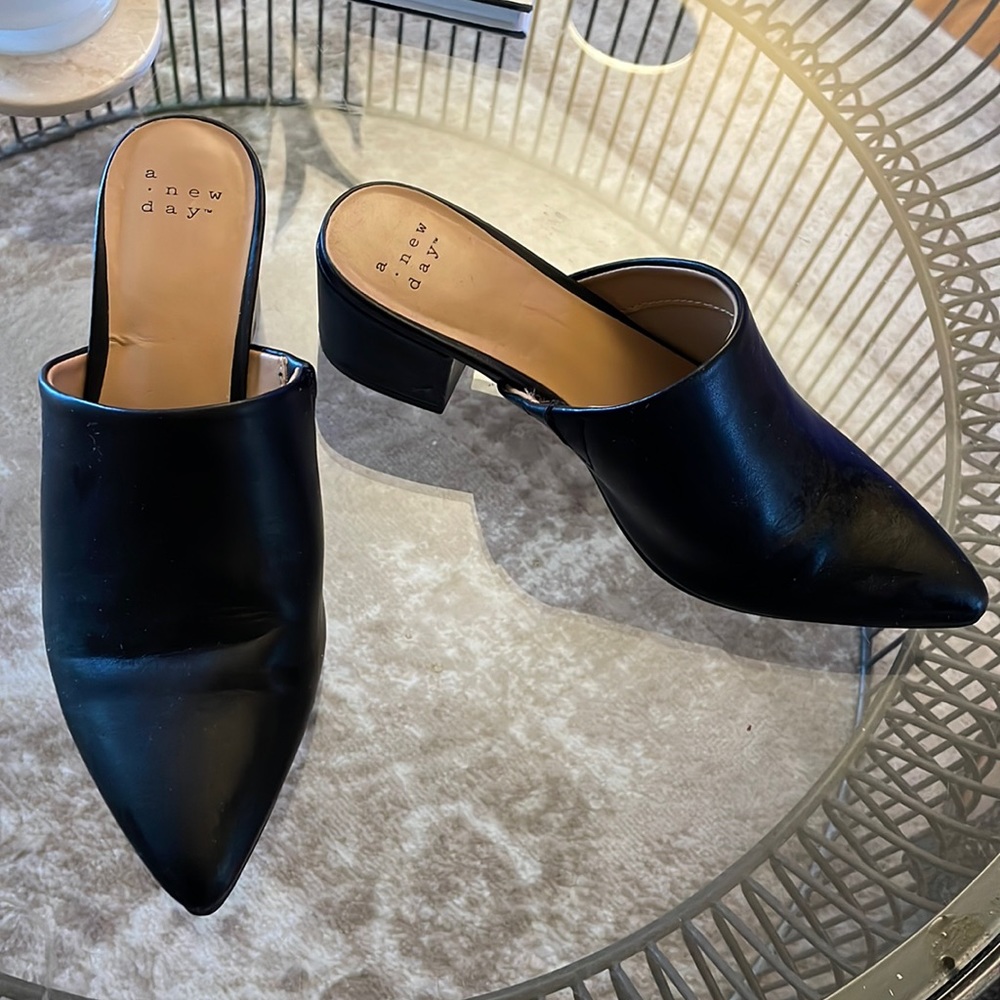 Black mules
